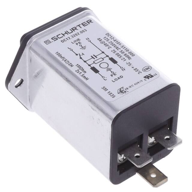 DC12.3202.003 SCHURTER Inc.  Moduli di ingresso alimentazione (PEM)